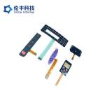 Flat Buttons PET Membrane Switch with 3M9080 Adhesive and LED/EL Technology for sale