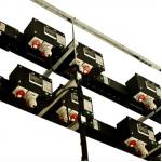 Rectangular Cast Resin Busbar Trunking System Copper / Aluminum Material for sale