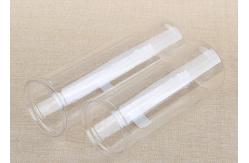 China 83mm #307 Cylinder Clear Plastic Containers For PET Plastic Easy Open Cans supplier