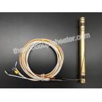 Diameter 10mm Press In Brass Nozzle Coil Heater With Thermocouple And Slot