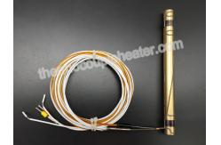 China Diameter 10mm Press In Brass Nozzle Coil Heater With Thermocouple And Slot supplier
