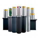 3S Fall Automatic Rising Bollards 430*430*1130mm AC 220V 50Hz Integrated for sale