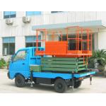 Automobile 16m 300KG Loading Truck-Mounted Scissor Lift for Theatre / Hospital for sale