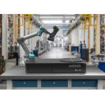 UR5 Universal Robots Cobot With 3D Scanner As Automated 3D Measurement Station