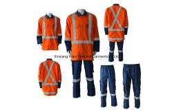 China Anti Fire Arc Proof Fr Suits With Multiple Reflective Tapes supplier