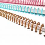 A4 Box Packing PVC Spiral Ring 5/8'' With 36 48 Loops for sale