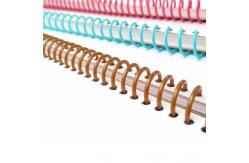 China A4 Box Packing PVC Spiral Ring 5/8'' With 36 48 Loops supplier