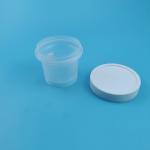 100ml Plastic Food Jars With Lid Forest Clear Ice Cream Yogart Container