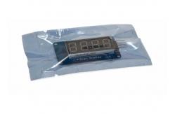 China Four Bits LED Clock Display 4 Pins 42 * 24 * 12mm Level Control Interface  supplier