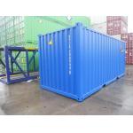 20 Foot Steel Shipping Containers , DNV Standard Shipping Container Custom Color for sale