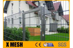 China Garden Pvc Galvanized Anti Climb Mesh Fence Panel 200mmx50mm Hole Opening supplier