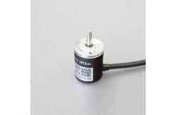 China 2500 Ppr Small Incremental Encoder 50 Pulse ABZ Phases Solid Shaft Encoder supplier