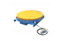 China 2204lbs Turntable Pallet Wrapper Automatic Pallet Cling Shrink Wrap Machine Turntable supplier