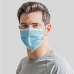 Flexible Earloop Face Mask Anti Virus Protection Aluminum Nosepiece Adjustable for sale