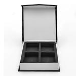 Flip-top Gift Packaging Case Velvet Necklace Ring Boxes Popular Custom Pink Black Red Soft Flannel Jewelry Box for sale