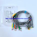 EDAN ECG CABLE 18-Lead 4MM Banana IEC Reusable REF EL16DIB181 IPN 01.57.471394 for sale