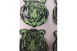 China Eco - Friendly Iron On Garment Heat Seal Rubber Patches supplier