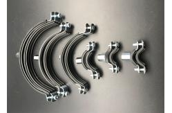 China Heavy Duty Pipe Clamps EPDM with Rubber supplier