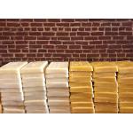 Yellow Refined Natural Beeswax Block For Sewing