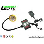 IP68 208lum 15000lux Semi Corded Led Miners Cap Lamp