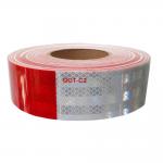 White And Red Dot C2 Reflective Tape Truck Self Adhesive Reflective Tape for sale
