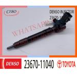 Common Rail Fuel Injector 23670-11040 2367011040 for denso toyota 2GD Hilux for sale