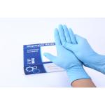 OEM Blue Nitrile Gloves Powder Free Medical Disposable Examination for sale