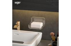 China No Drilling Required Wall Mounted Soap Holder , No Residue Soap Dish Holder supplier