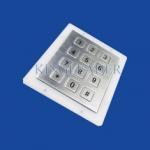 Panel Mount Rugged Metal Numeric Keypad With 12 Short Travel Keys for sale