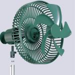 Desk Remote Control Portable Foldable Fan Timing Rechargeable Oscillating Fan for sale