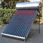 200L 304 Stainless Steel Solar Water Heater Non Pressure Vacuum Tube Collector for sale