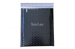 China Black Metallic Shipping Envelopes , 4 * 6 Inch Bubble Shipping Envelopes supplier