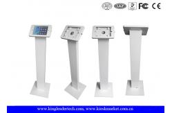 China Durable Paint Ipad Kiosk Stand Cold Rolled Steel Powder Coated supplier