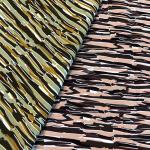 90-150gsm zebra Animal Print Polyester Fabric for sale