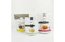 China 100mic CMYK Plastic Packaging Pouches Cereal ISO Gravure Mylar Stand Up Pouch supplier