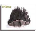 Natural Black Lace Frontal 4 Inch -13 Inch Straight Hair Closure for sale
