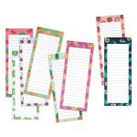 decorative Grocery List Magnetic Fridge Notepads meal plan 9*3.5 Inch for sale