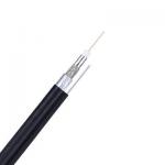 quality rg11 Tri-Shield PVC jacket 75 Ohm CATV coaxial Cable with messenger wire for sale