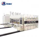 Wallboard Carton Box 3 Color Flexo Printing Machine With Die Cutting for sale
