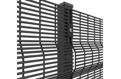 China Black High Speed Galvanized Curvy Security 358 Fence PVC Anti Climb Security Fencing supplier