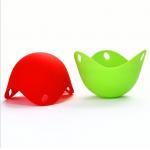 Reusable Egg Poacher Silicone Tableware Set 9.4*9*6.5cm With Stand for sale