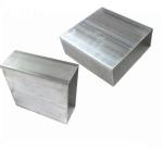 6060 6061 6063 Aluminium Tile Trim , Rectangle Aluminum Profile Tubing for sale