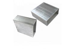 China 6060 6061 6063 Aluminium Tile Trim , Rectangle Aluminum Profile Tubing supplier