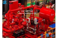 China Skid Mounted Fire Fighting Pump Set 500GPM / 165PSI For Oil Repositories supplier