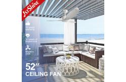 China Outdoor Simple Design Waterproof ABS Blades Ceiling Fan With Remote Control supplier