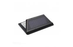 China Super Bright Solar Motion Sensor Flood Light Black 5W 200 Lumen supplier