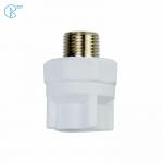 Environment Friendly PPR Pipe Socket Coupling Fitting With Metal Thread