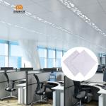 Lightweight Clip-in Aluminum Ceiling Tiles 600x600 Acoustic Aluminum Plafond Decoration Metal Ceilings for Office for sale