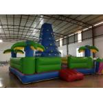 Durable Inflatable Rock Climbing Wall Trees Digital Printing 7 X 7m Safe Nontoxic