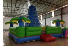 China Durable Inflatable Rock Climbing Wall Trees Digital Printing 7 X 7m Safe Nontoxic supplier